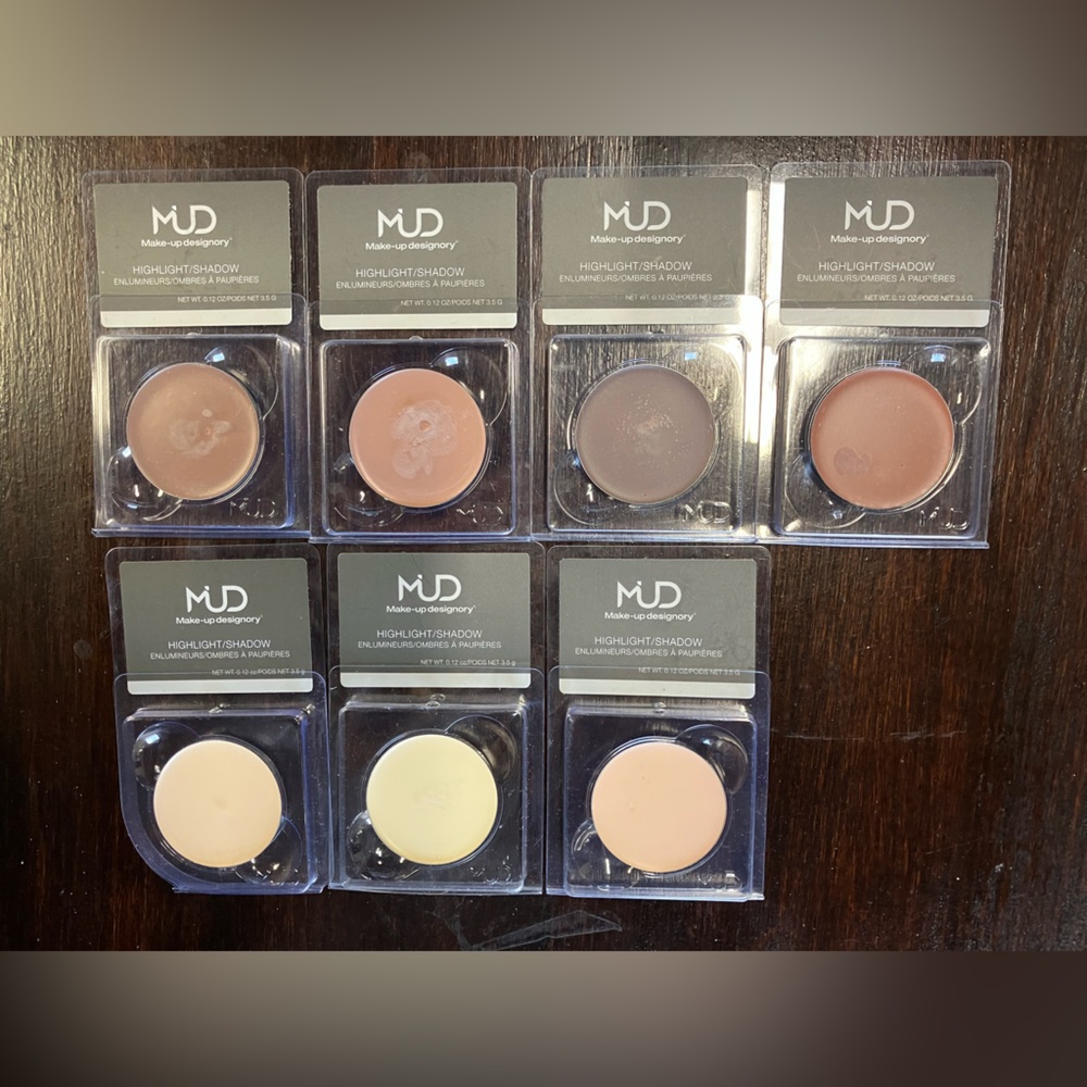MUD Make-up designory | Highlight Cream (pans) | Various Shades